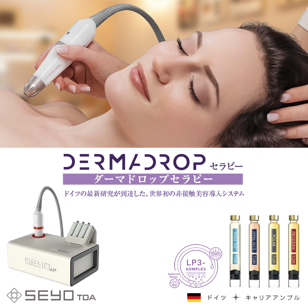 ダーマドロップ 針を使わない皮下デリバリーシステム SEYO