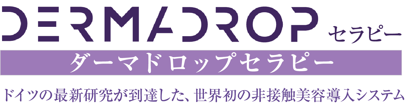DERMADROP ダーマドロップセラピー　ドイツの最新研究が到達した、世界初の非接触美容導入システム